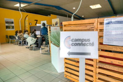 Panneau du Campus Connecté au coeur de kappa'R - Agrandir l'image 4 sur 6, fenêtre modale