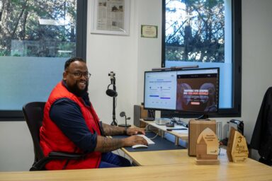 Florent Pontiac, dans son bureau