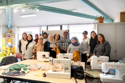 ateliers couture des centres sociaux Jean-Montsarrat, La Roseraie, Grazailles et Michel-Escande - Agrandir l'image, fenêtre modale