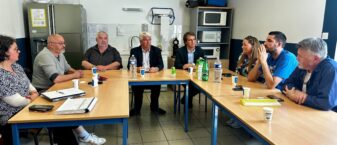 rencontre du président avec les salariés d'Uccoar